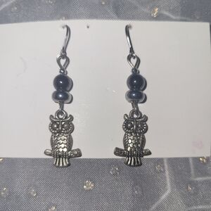 Handmade Owl Earrings